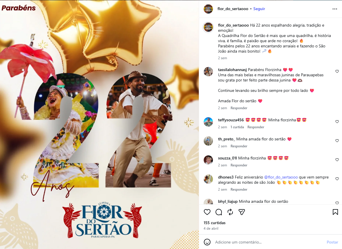 Aniversário 22 anos